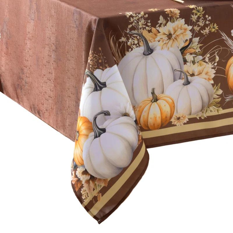 Gracie Oaks Wheatland Harvest Fall Rectangle Tablecloth