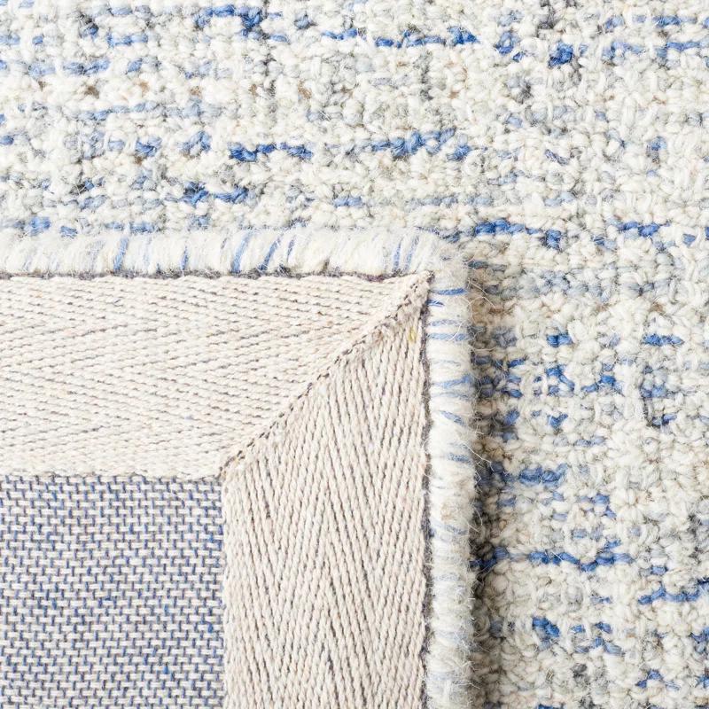 Sand & Stable™ Zachary Handmade Tufted Wool Blue/Ivory Area Rug