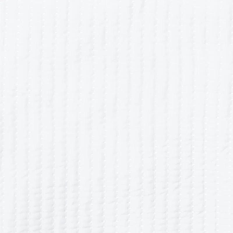 FreshFolds Modern & Contemporary Stripe Stitched Quilt Set with Shams