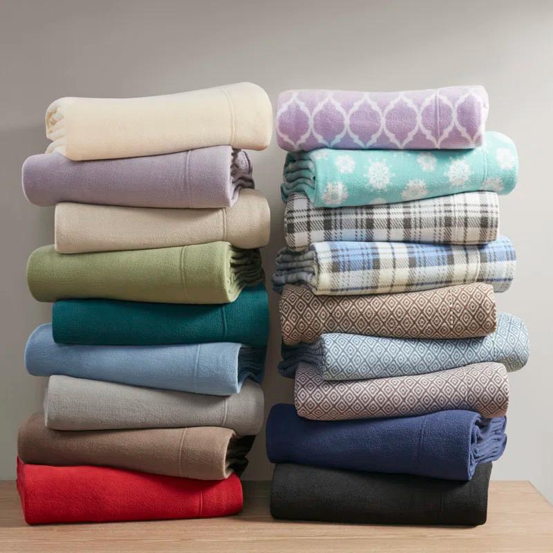 Madison Park Micro Fleece Sheet Set