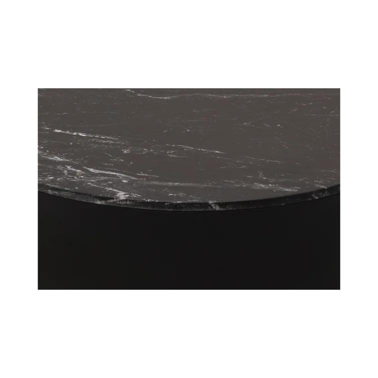 Duke Round Coffee Table - Black