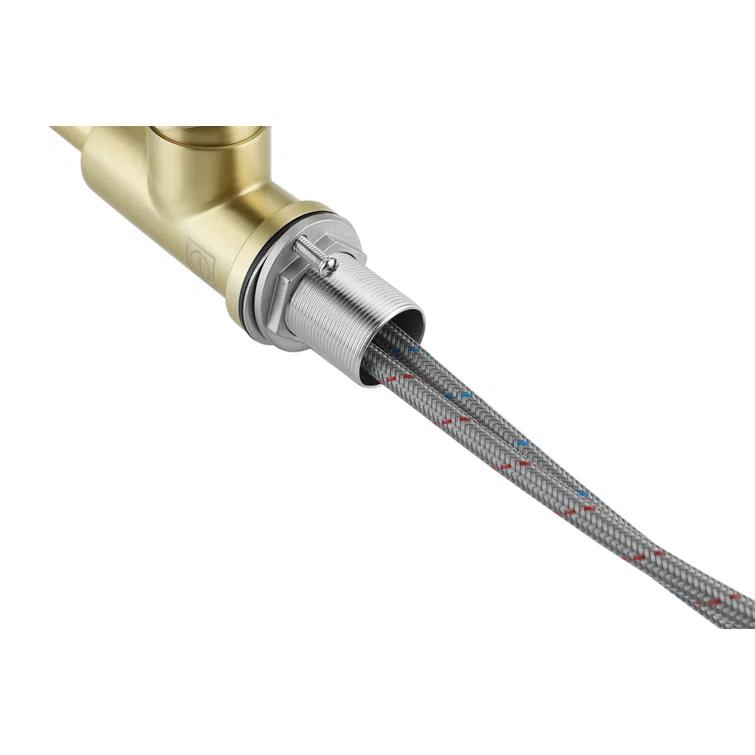 Elegant Home Living Louis Single-Hole Single-handle Bathroom Faucet FAV-1003BGD