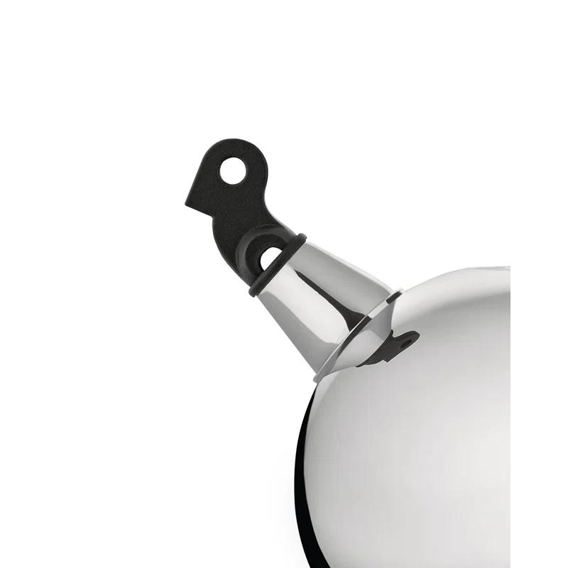 Alessi Alessi Bulbul 2.64 Quarts Stainless Steel (18/10) Whistling Stovetop Tea Kettle