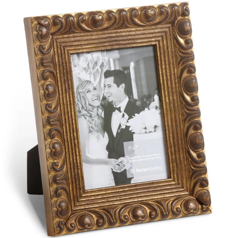 Frametolia Wood Embossed Picture Frame