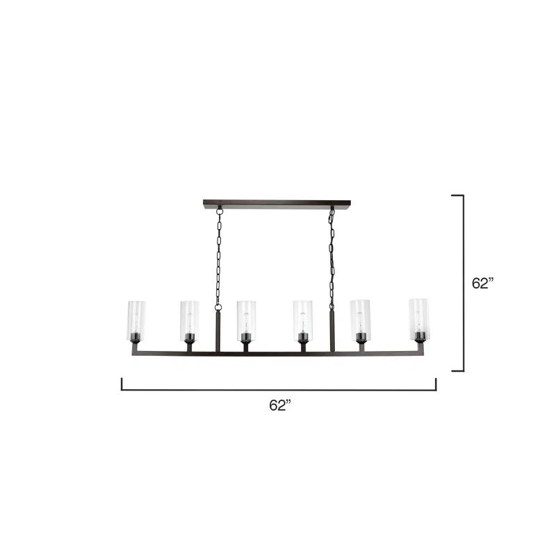 Jamie Young Company 6 - Light Kitchen Island Pendant