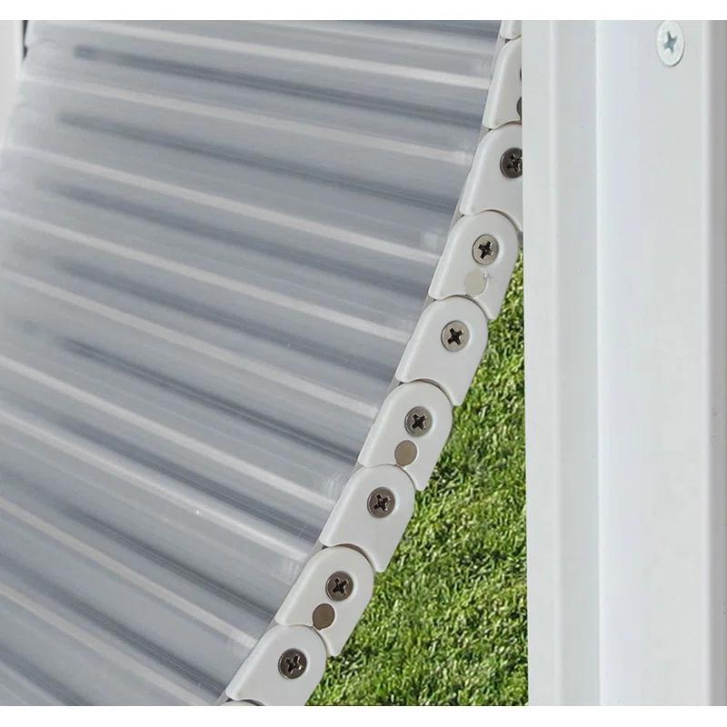 High Tech Pet Metal Door Mounted Electronic Pet Door