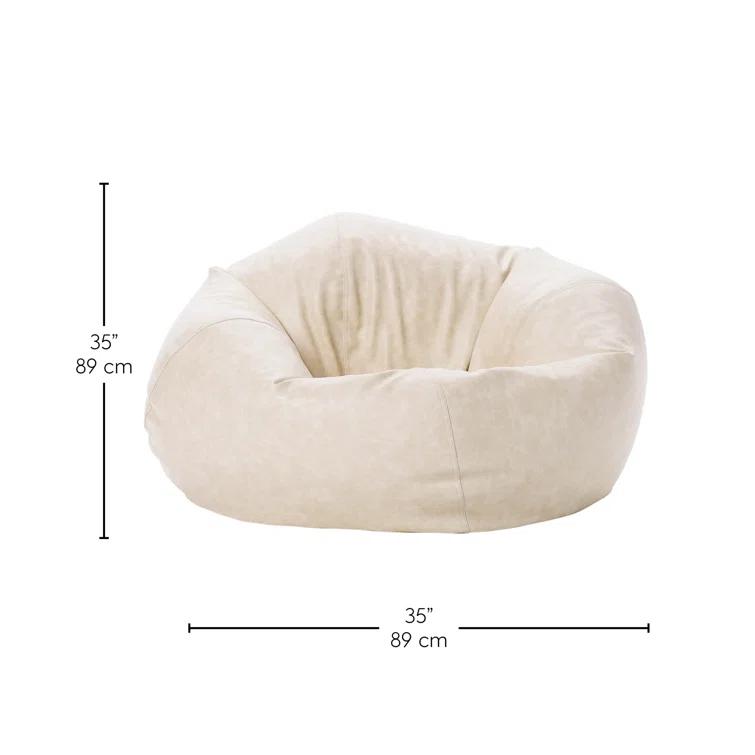 Standard Faux Leather Classic Bean Bag