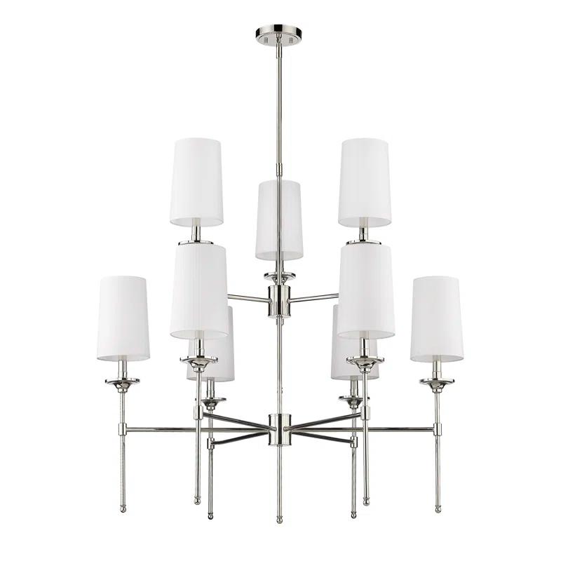 Three Posts™ Hayse 9 - Light Dimmable Chandelier