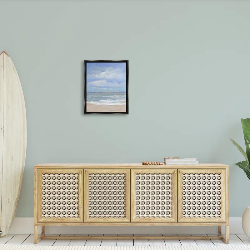 Stupell Industries " Cloudy Ocean Bay Shoreline " by Tim OToole