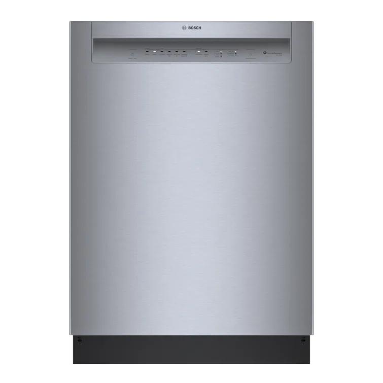 Bosch 800 Series 24" Front Control Built-In Dishwasher with Hybrid Tub SHE3AEM5N
