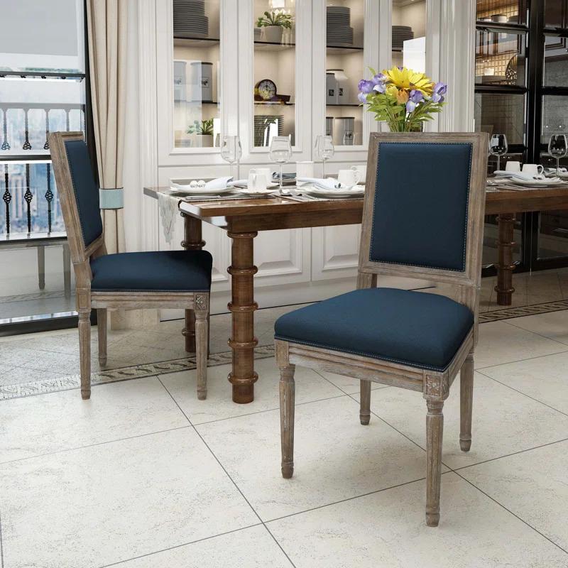 Ophelia & Co. Upholstered Dining Chairs Set of 2 | Wayfair