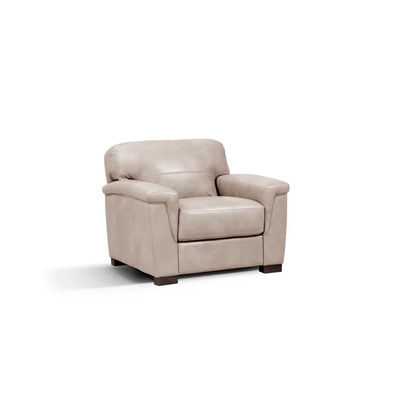 A&J Homes Studio Cornelia Leather Armchair
