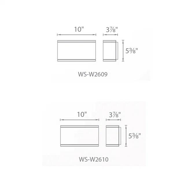 Tube Aluminum LED Wall Light