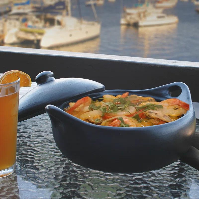 Ancient Cookware Enameled Cast Iron Round Braiser with Lid