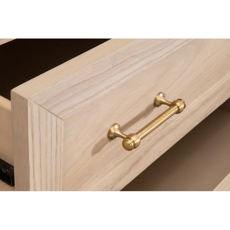 Loon Peak® Fujiko Solid Wood 66'' W 6 - Drawer Dresser