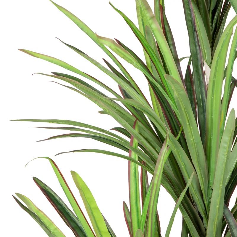Northlight Seasonal 5.5' Green Artificial Potted Dracaena Marginata Plant
