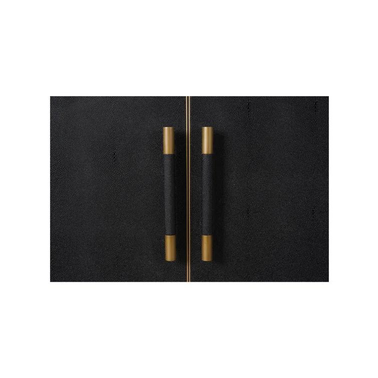 Meera 76" Wide Wood Sideboard