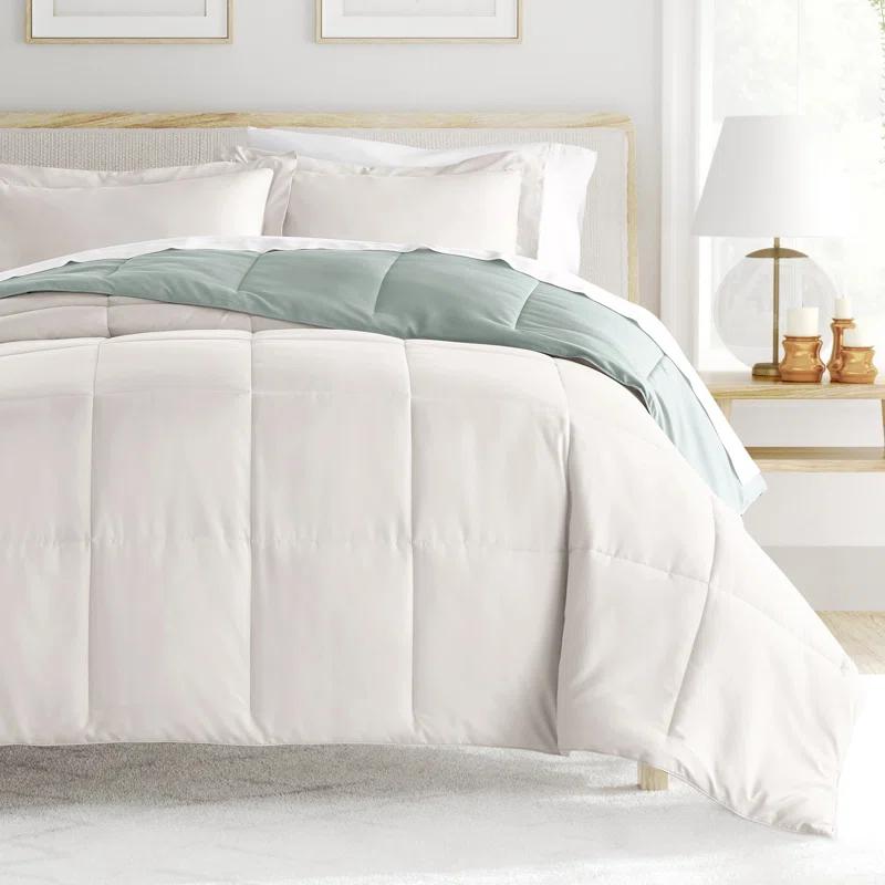 Becky Cameron Reversible Down-Alternative Comforter Bedding Set