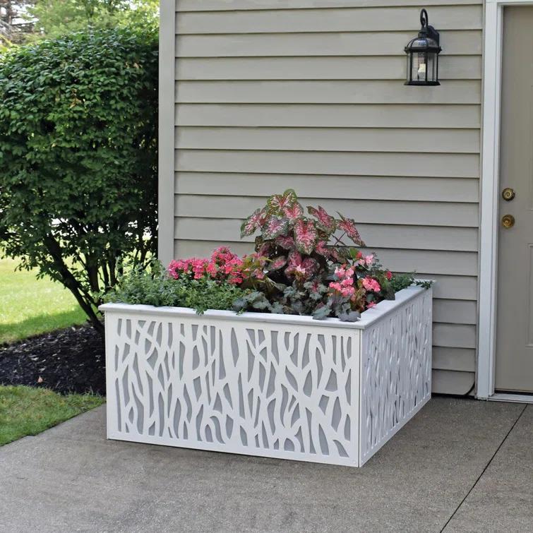 Barrette Outdoor Living 2 ft. x 4 ft. Sprig Decorative Screen