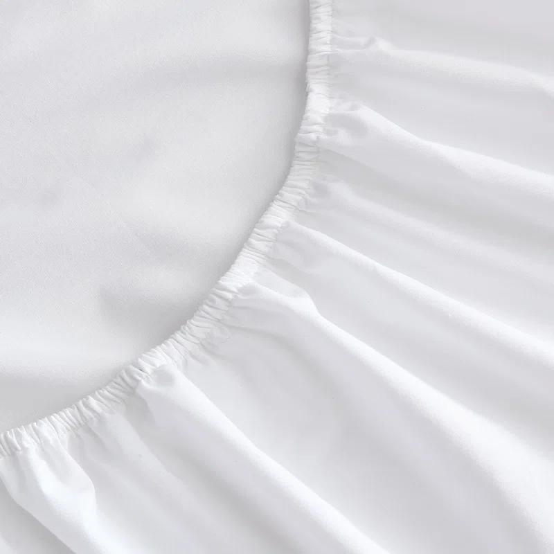 Nautica Percale Cotton Fully Elastic Fitted Sheet & Reviews | Wayfair