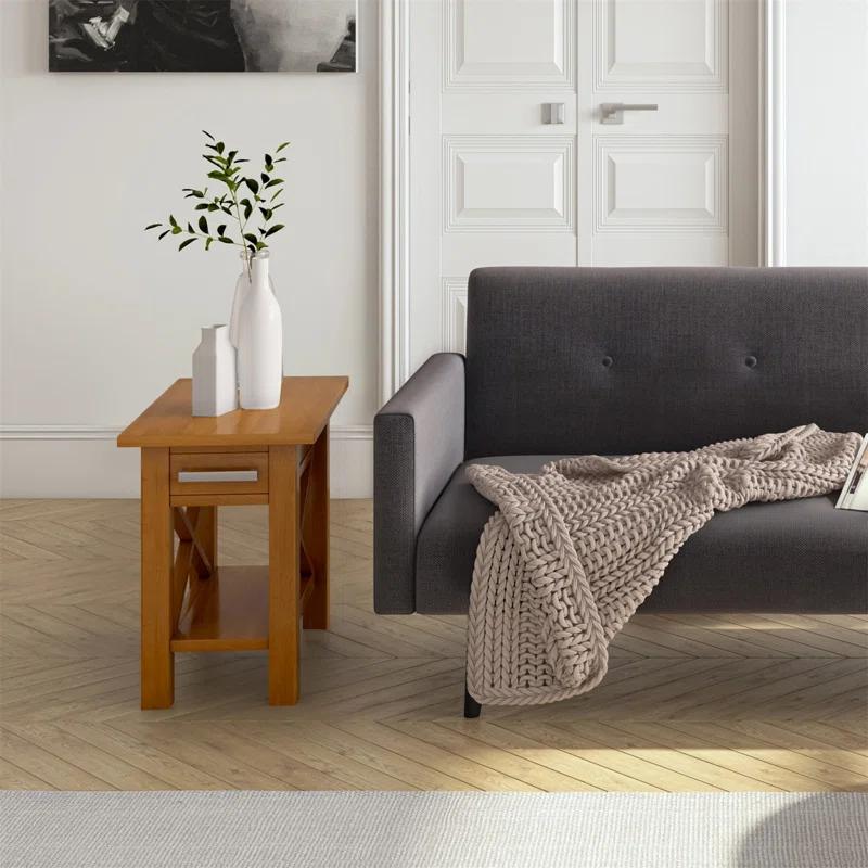 Simpli Home Kitchener End Table with Storage