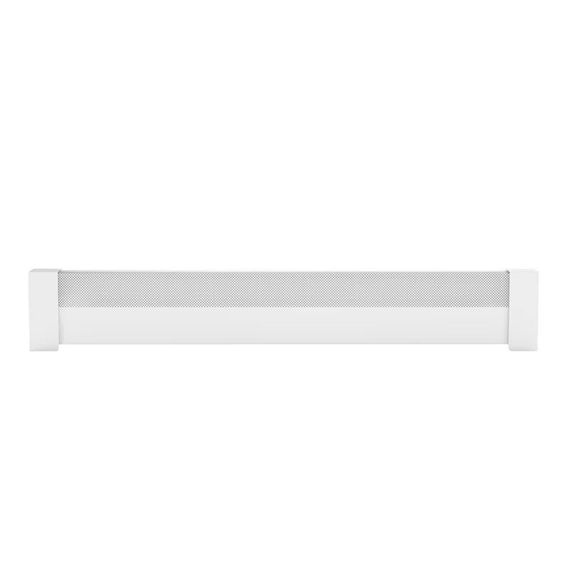 Baseboarders Baseboarders Basic Steel Easy Slip-On Baseboard Heater Cover Coupler - White