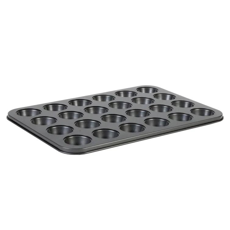 Thunder Group Inc. Thunder Group Inc. 24 Cup Non-Stick Steel Muffin Pan with Lid