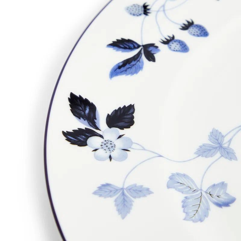 Wedgwood Wild Strawberry Inky Blue Plate 10.7in