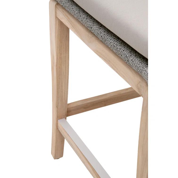 Krisily Loom Outdoor Counter Stool