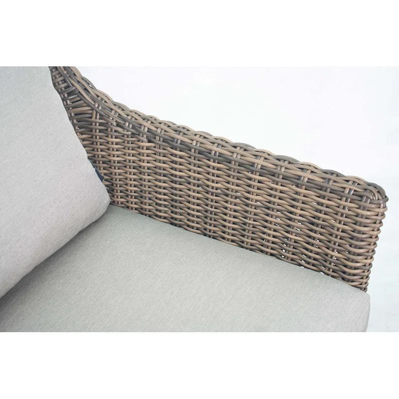 Seasonal Living Provenance Signature Premium All-Weather Wicker Outdoor Lounge Chair