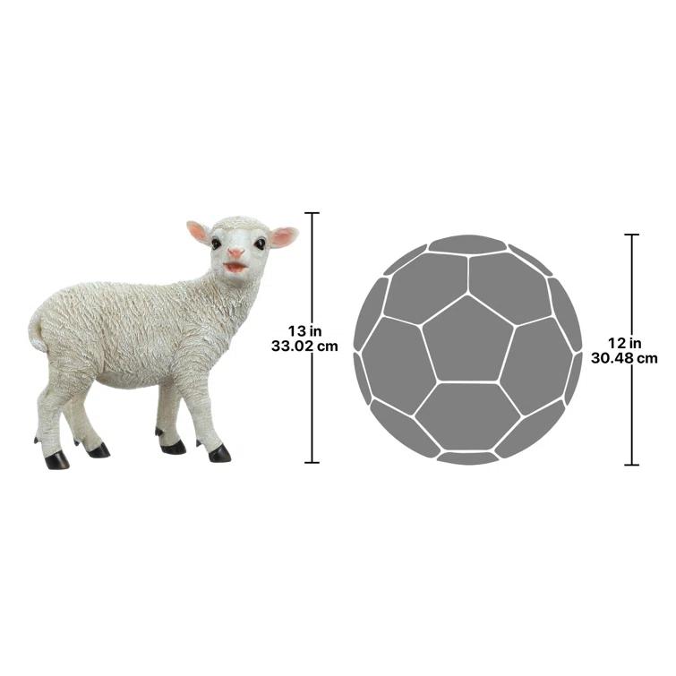 Design Toscano Yorkshire Standing Lamb Statue