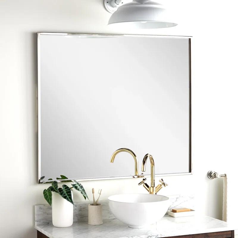 Signature Hardware Carpini Decorative Bathroom Vanity Mirror
