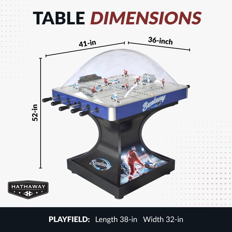 Hathaway Games Breakaway 41" Dome Hockey Table with LED Scoring & Reviews | Wayfair