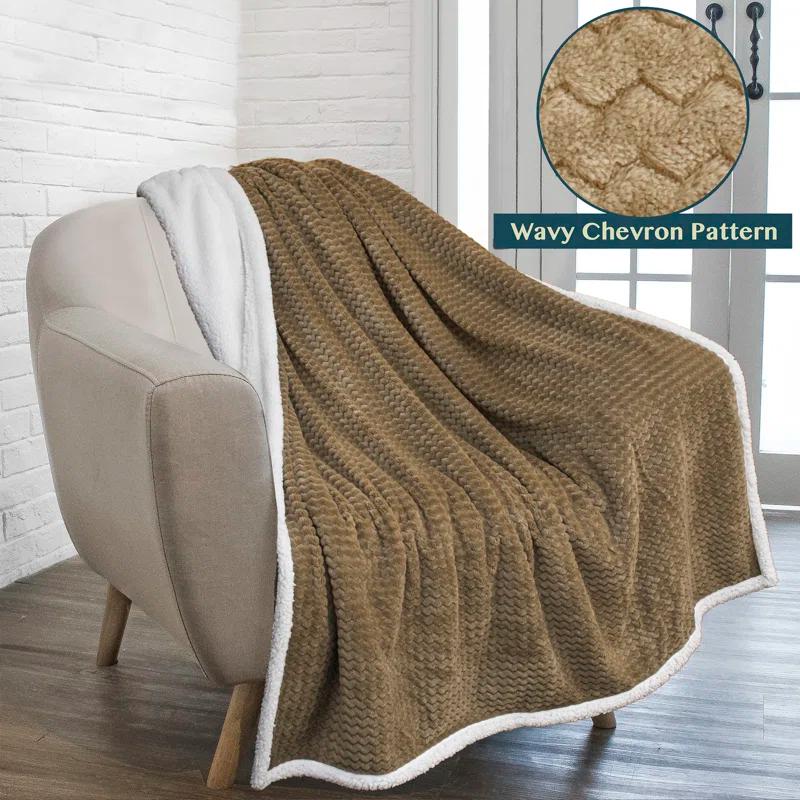 Pavilia Hand Woven Throw Blanket
