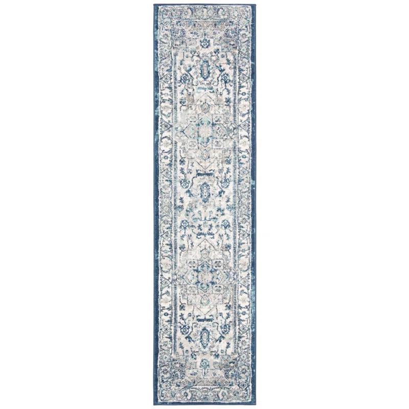 Kelly Clarkson Home Camila Light Gray/Blue Oriental Rug