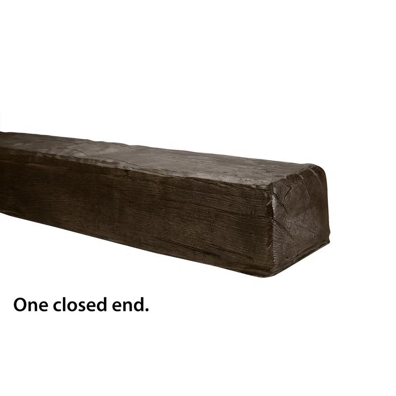 5-7/8 in x 7-7/8 in x 153 in Modern Faux Wood Beam