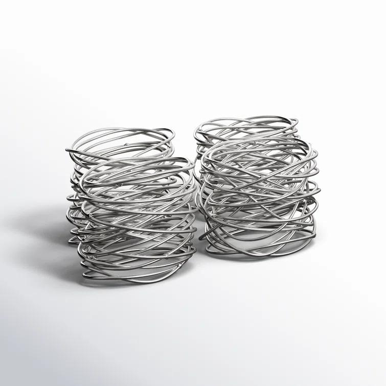 Wade Logan® Metal Napkin Ring (Set of 4)