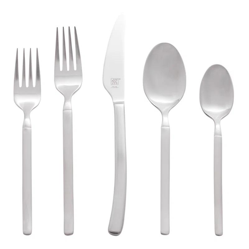 Opus 45 Piece Flatware Set Polished