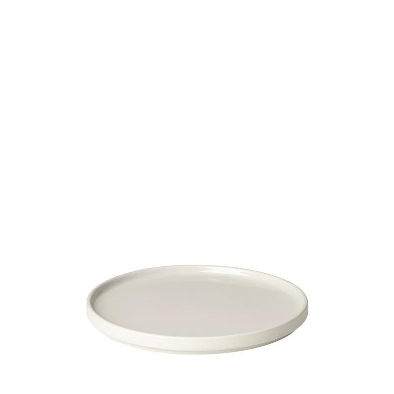 PILAR Stoneware 8" Dessert Plate (Set of 4)