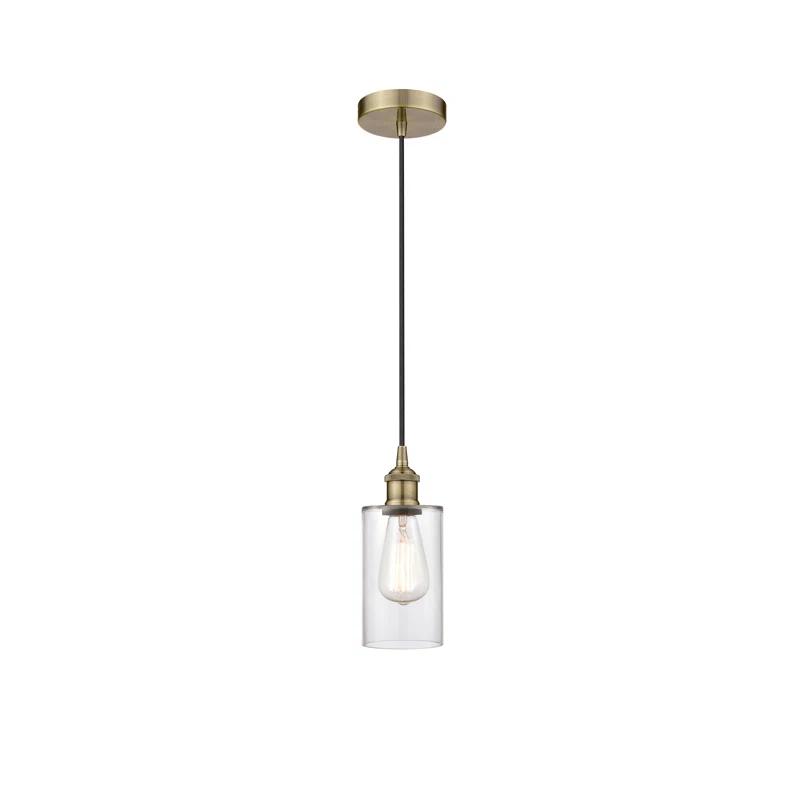 Innovations Lighting Clymer 1 - Light Single Drop Pendant Pendant