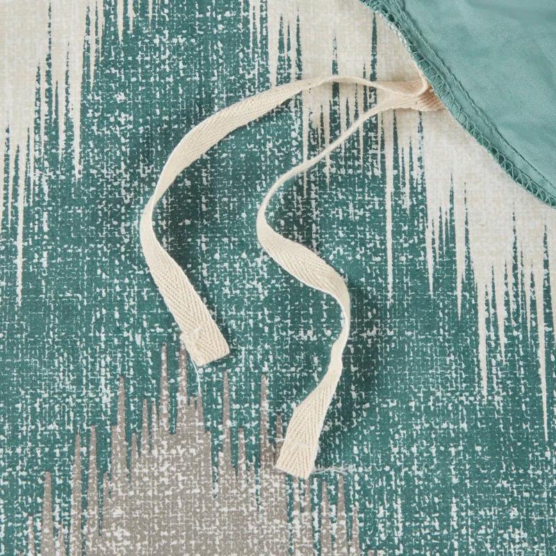 INK+IVY Alpine Printed Cotton Duvet Cover Set