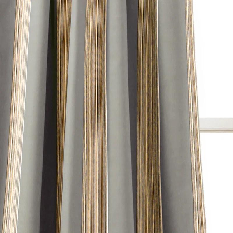 Lush Decor Julia Polyester Room Darkening Sliding Panel Pair (Set of 2)