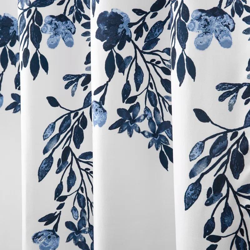Lush Decor Tanisha Floral Shower Curtain
