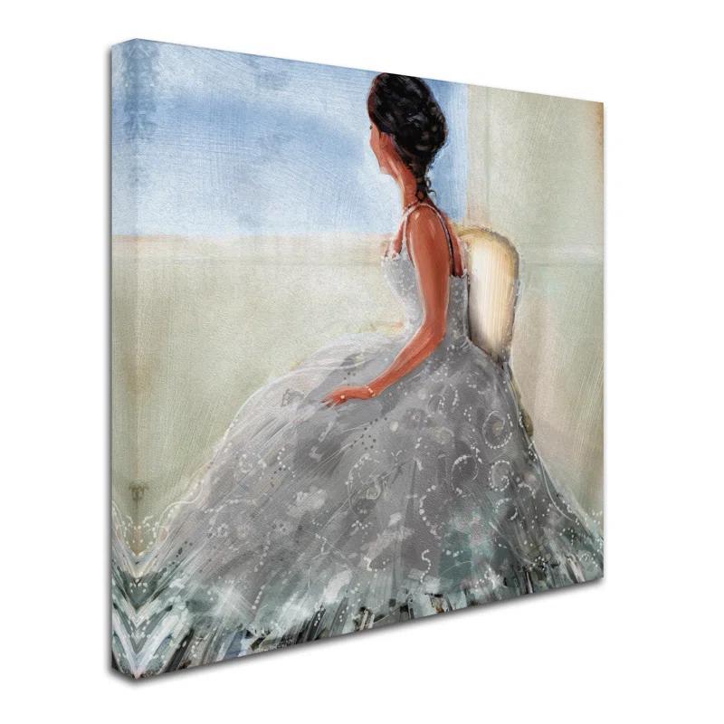 Trademark Fine Art " Lady In The Window " by ALI Chris