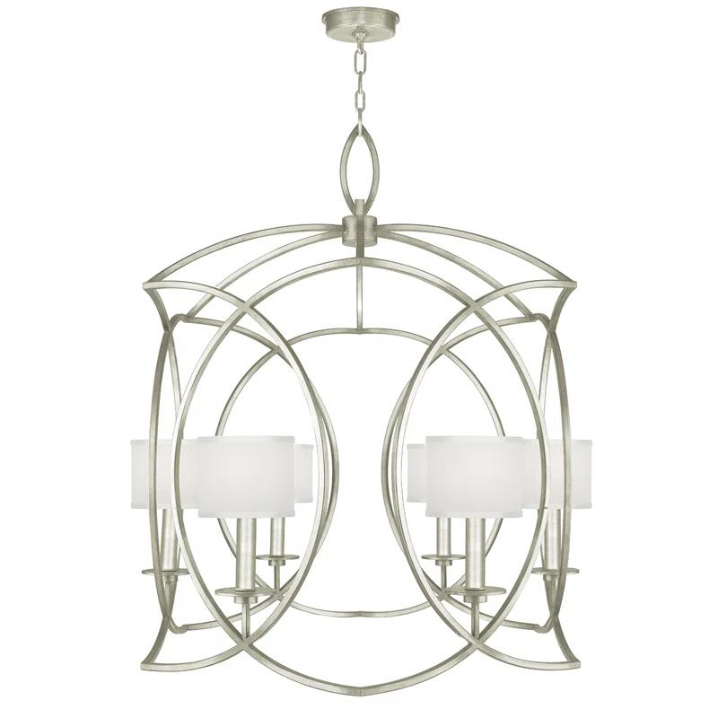 Fine Art Handcrafted Lighting Cienfuegos 6 - Light Geometric Chandelier