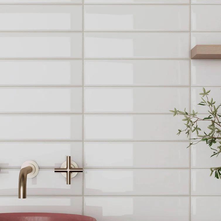 Cruz Bay Studio City 3in.x12in. Ceramic Subway Wall Tile