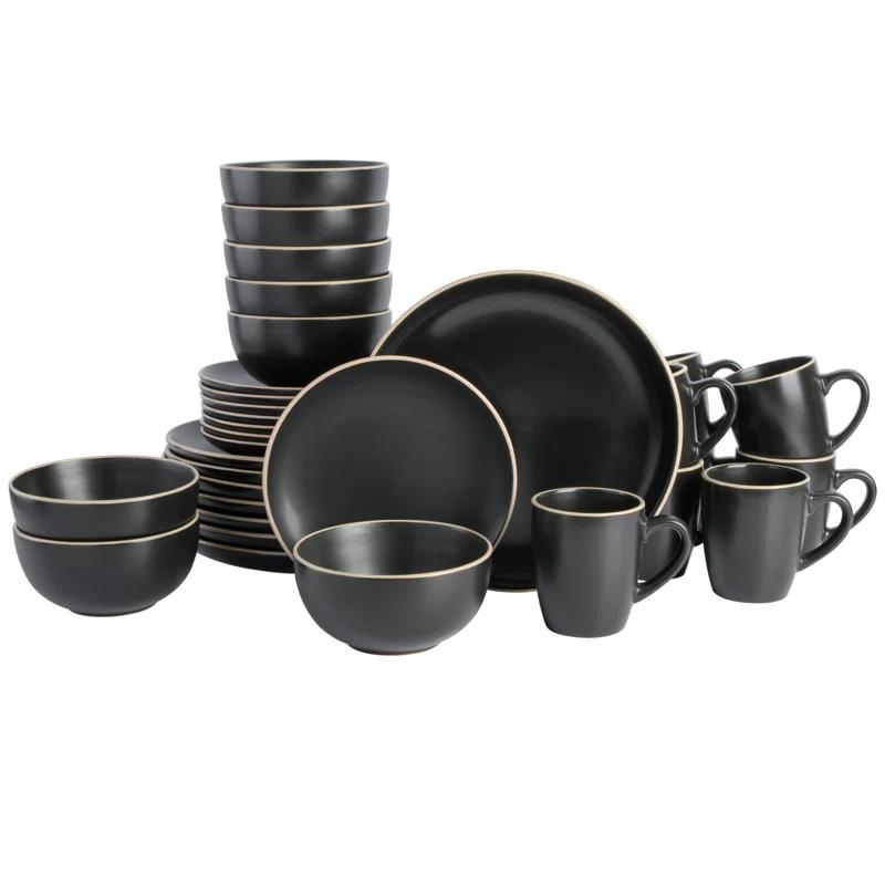 Gibson Gibson Home Rockaway 32 Piece Dinnerware Set