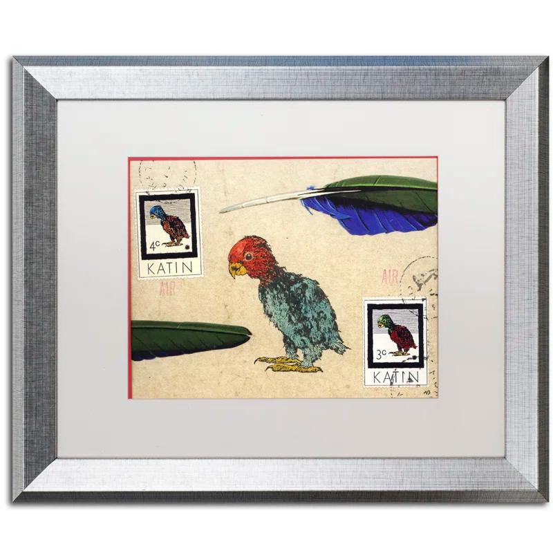 Trademark Fine Art Nick Bantock " Katin Parrot " by Nick Bantock