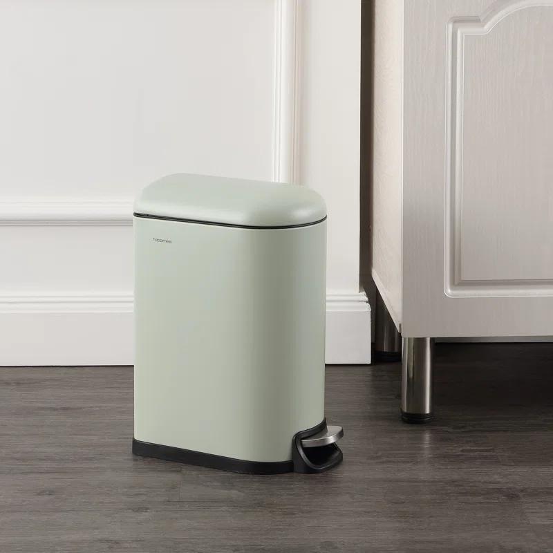 happimess Roland Steel Step On Trash Can