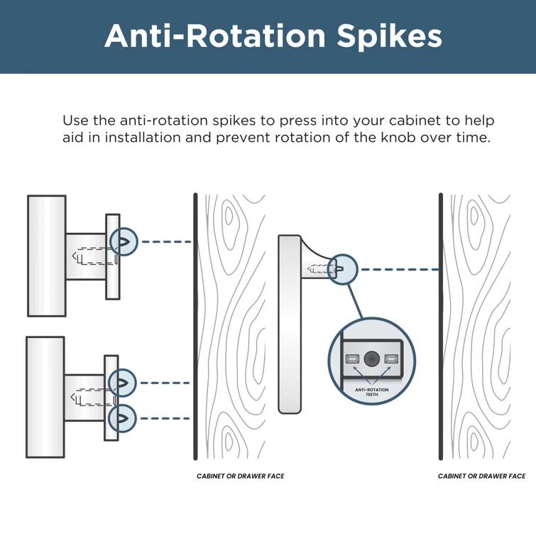 Franklin Brass Acrylic Bar Knob Multipack (Set of 5)